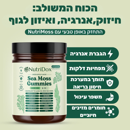 NutriMoss - פתרון מתקדם לטיפול בבלוטת התריס