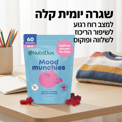 Hyperfocus - פתרון טבעי לקשב, רוגע ושינה אצל ילדים